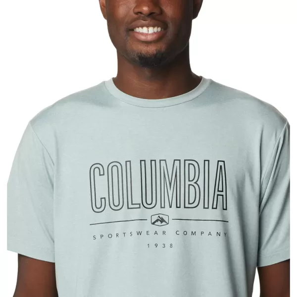 Columbia Men's Tech Trail Front Graphic Short Sleeve Tee