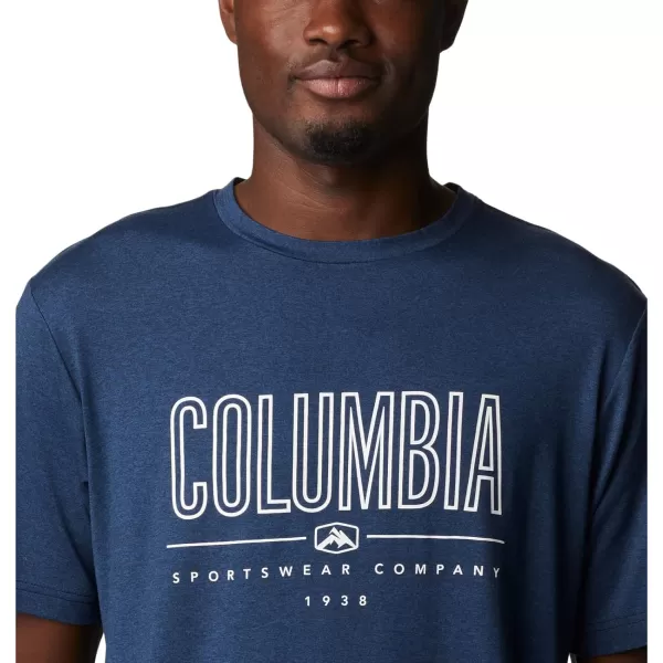 Columbia Men's Tech Trail Front Graphic Short Sleeve Tee