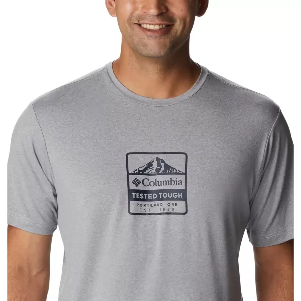 Columbia Men's Tech Trail Front Graphic Short Sleeve Tee