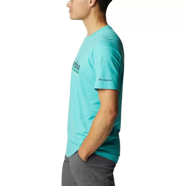 Columbia Men's Tech Trail Front Graphic Short Sleeve Tee
