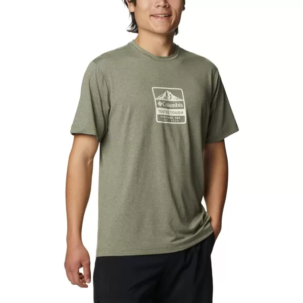 Columbia Men's Tech Trail Front Graphic Short Sleeve Tee