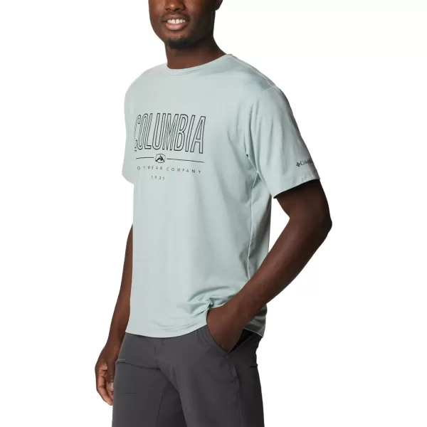 Columbia Men's Tech Trail Front Graphic Short Sleeve Tee
