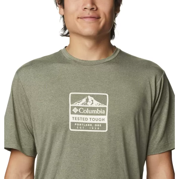 Columbia Men's Tech Trail Front Graphic Short Sleeve Tee