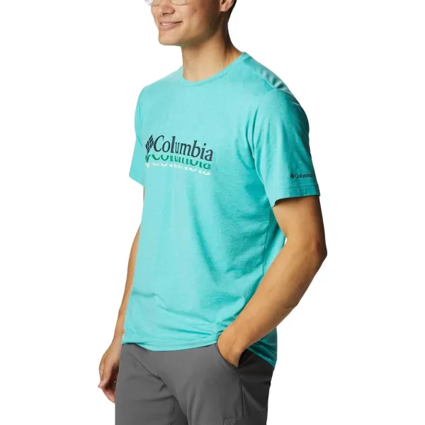 Columbia Men's Tech Trail Front Graphic Short Sleeve Tee