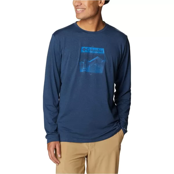 Columbia Men's Tech Trail Ls Graphic