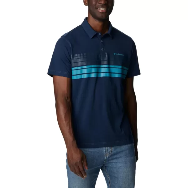 Columbia Men's Thistletown Hills Stripe Polo