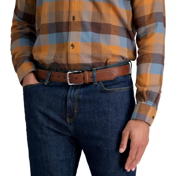 Columbia Men’s Trinity Logo Everyday Casual Dress Belt, Regular and Big and Tall Sizing