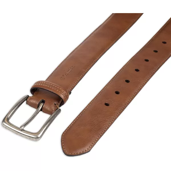 Columbia Men’s Trinity Logo Everyday Casual Dress Belt, Regular and Big and Tall Sizing