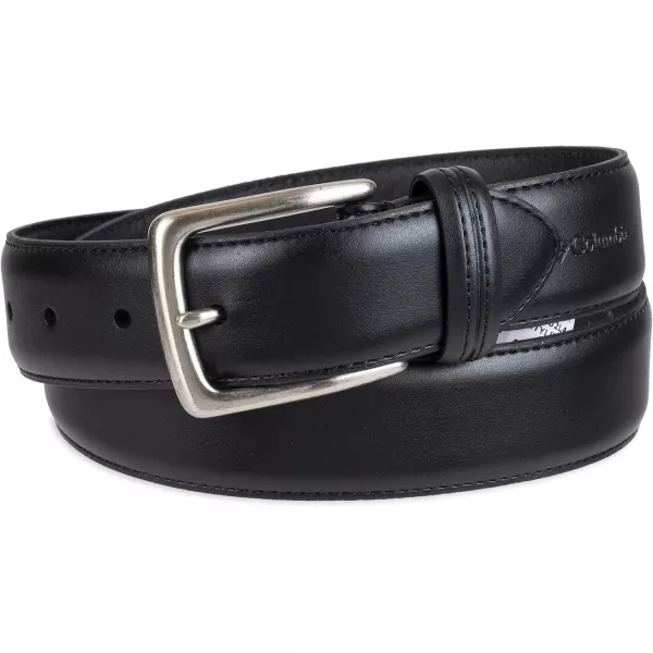 Columbia Men’s Trinity Logo Everyday Casual Dress Belt, Regular and Big and Tall Sizing