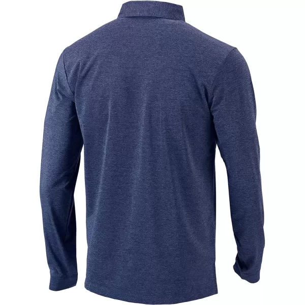Columbia Omni-Wick Pin High Long Sleeve Polo