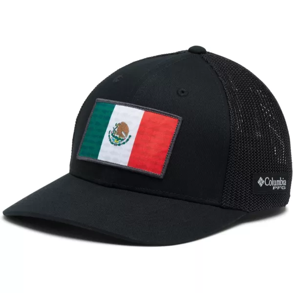 Columbia PFG Mesh Canada Fish Flag Stretch-Fit Hat