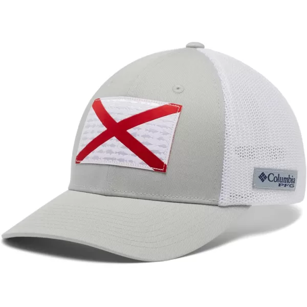 Columbia PFG Mesh Canada Fish Flag Stretch-Fit Hat