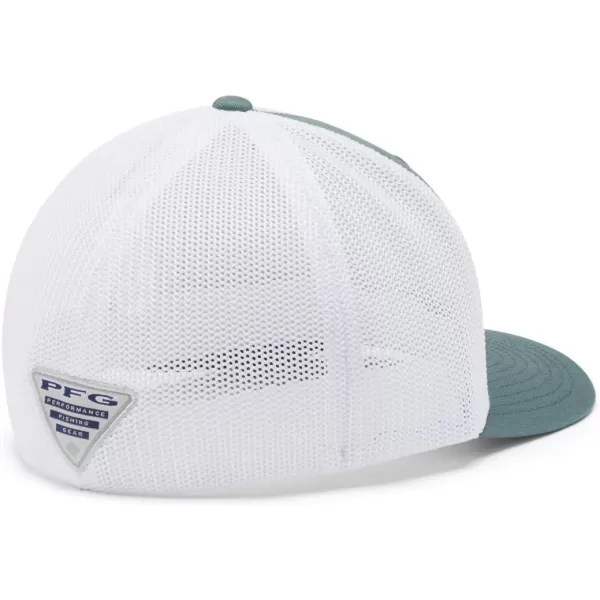 Columbia PFG Mesh Canada Fish Flag Stretch-Fit Hat