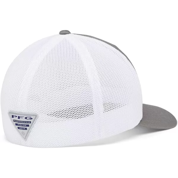 Columbia PFG Mesh Canada Fish Flag Stretch-Fit Hat