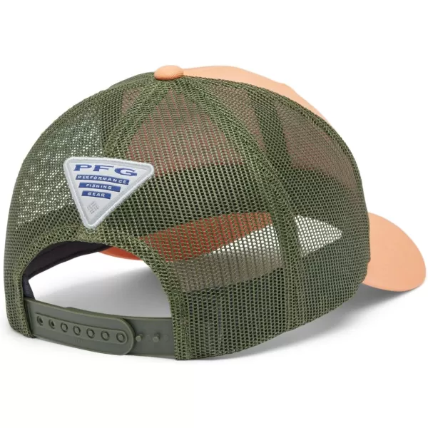 Columbia PFG Mesh Canada Fish Flag Stretch-Fit Hat