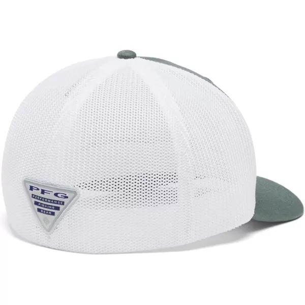 Columbia PFG Mesh Canada Fish Flag Stretch-Fit Hat