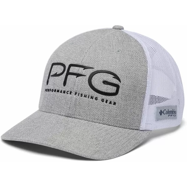 Columbia PFG Mesh Canada Fish Flag Stretch-Fit Hat