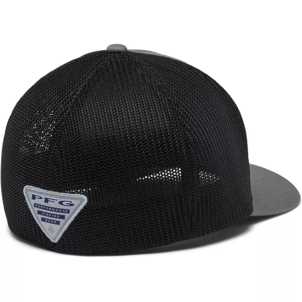 Columbia PFG Mesh Canada Fish Flag Stretch-Fit Hat