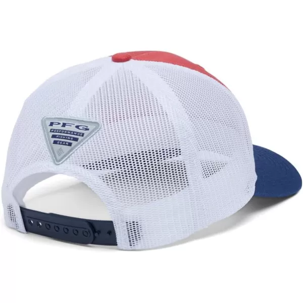 Columbia PFG Trucker Patch Snap Back
