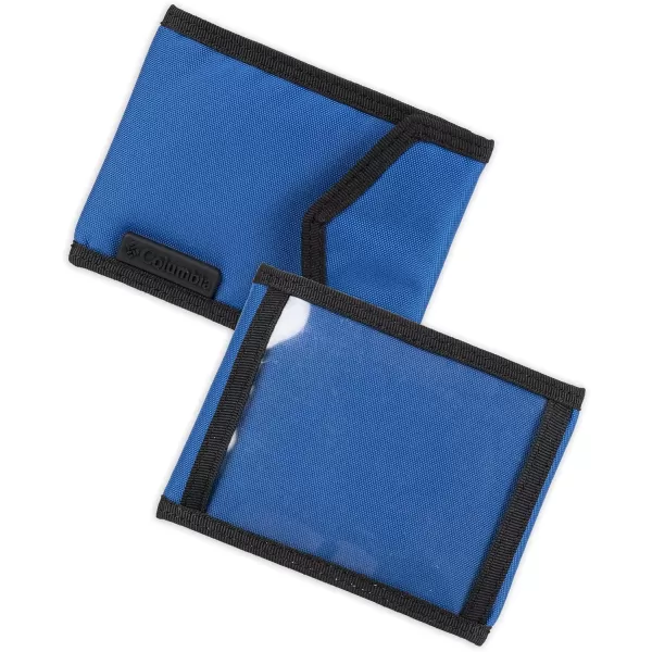 Columbia Tactical Wallets for Men - Sport RFID Blocking Nylon Trifold with Velcro with ID Window and Cash Pockets