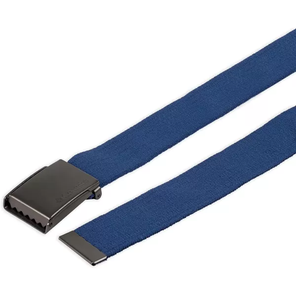 Columbia Unisex-Adult Military Web Belt-Adjustable One Size Cotton Strap and Metal Plaque Buckle
