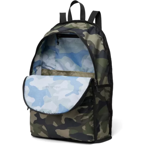 Columbia Unisex Lightweight Packable II 21L Backpack, Stone Green Mod Camo, One Size