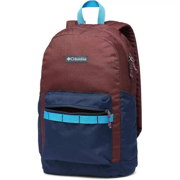 Columbia Unisex Zigzag 18L Backpack, Shasta/Collegiate Navy, One Size