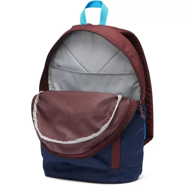 Columbia Unisex Zigzag 18L Backpack, Shasta/Collegiate Navy, One Size
