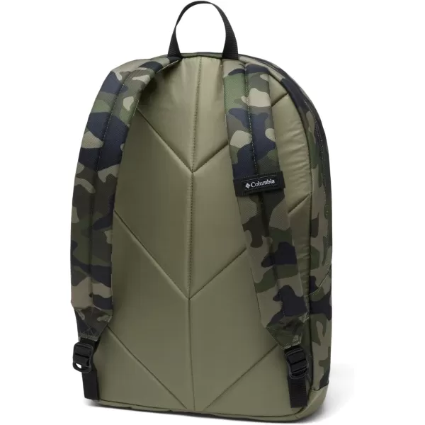 Columbia Unisex Zigzag 22L Backpack, Stone Green Mod Camo, One Size