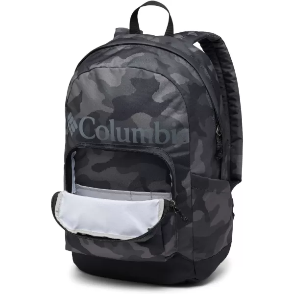 Columbia Unisex Zigzag 22L Backpack, Stone Green Mod Camo, One Size