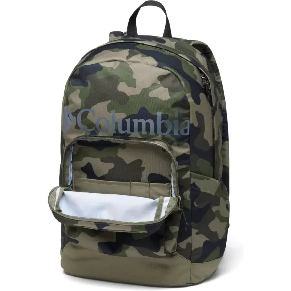 Columbia Unisex Zigzag 22L Backpack, Stone Green Mod Camo, One Size