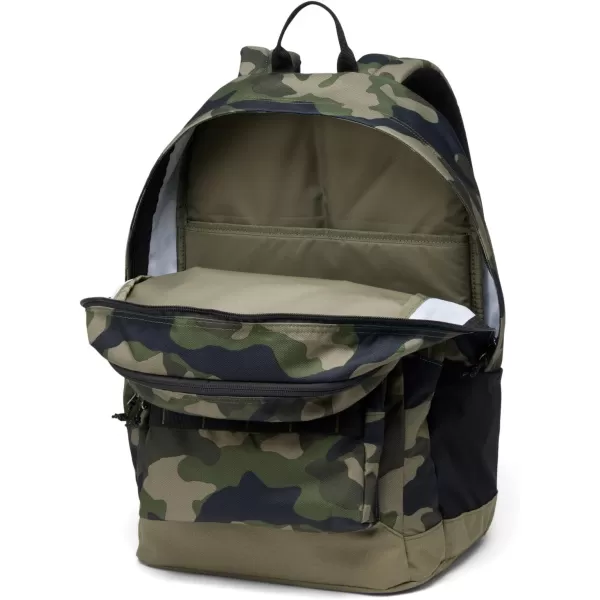 Columbia Unisex Zigzag 30L Backpack, Black Mod Camo, One Size