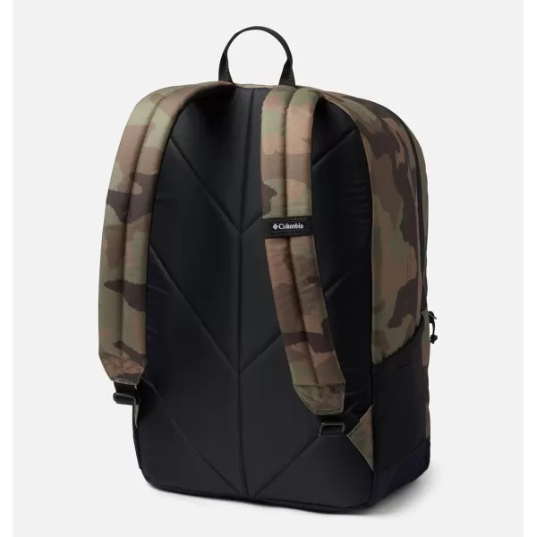 Columbia Unisex Zigzag 30L Backpack, Black Mod Camo, One Size