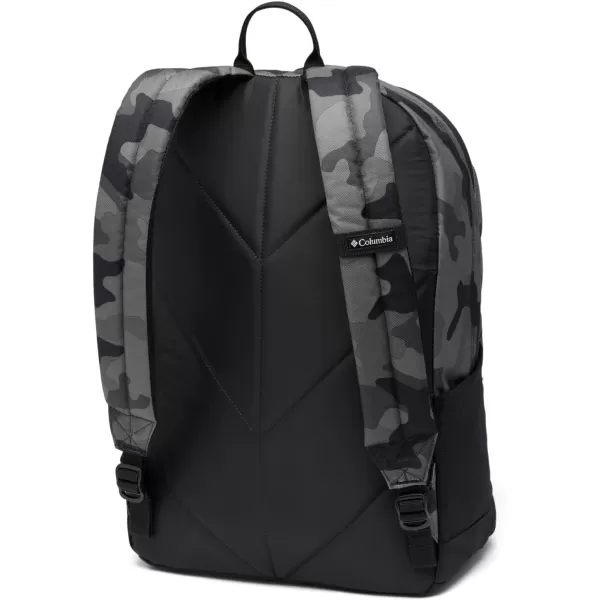 Columbia Unisex Zigzag 30L Backpack, Black Mod Camo, One Size