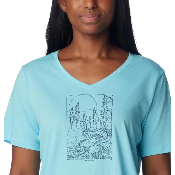 Columbia Women's Bluebird Day Relaxed V Neck