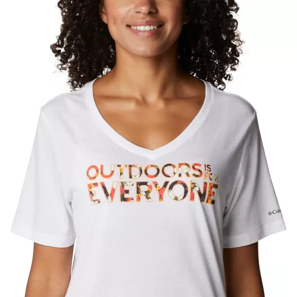Columbia Women's Bluebird Day Relaxed V Neck