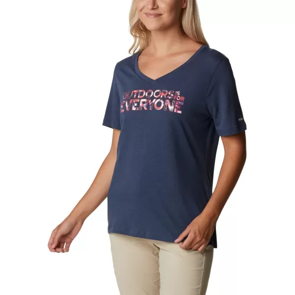 Columbia Women's Bluebird Day Relaxed V Neck