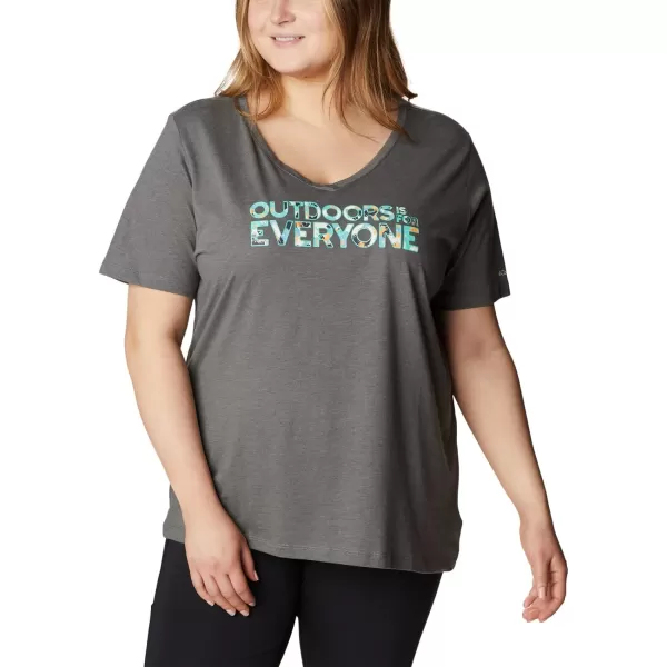Columbia Women's Bluebird Day Relaxed V Neck