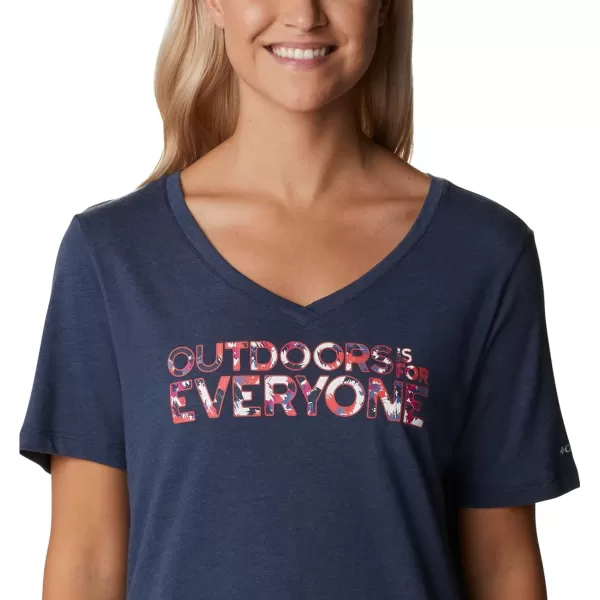 Columbia Women's Bluebird Day Relaxed V Neck