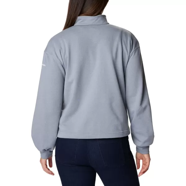 Columbia Women's Logo French Terry Half Zip