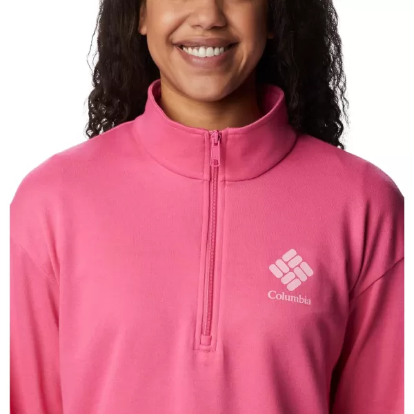 Columbia Women's Logo French Terry Half Zip