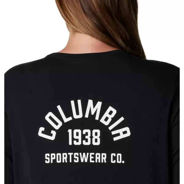 Columbia Women's North Cascades Back Graphic Long Sleeve Tee