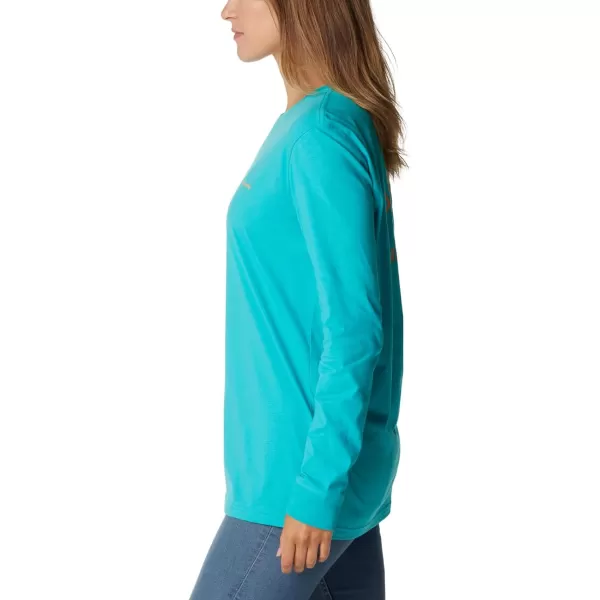 Columbia Women's North Cascades Back Graphic Long Sleeve Tee