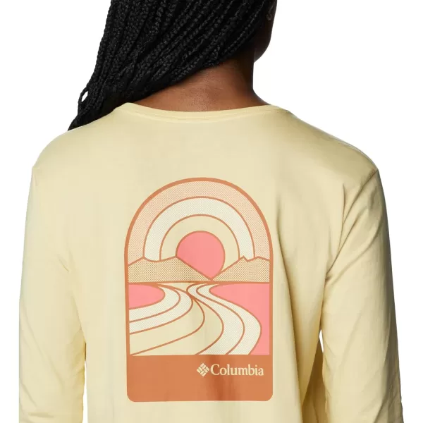 Columbia Women's North Cascades Back Graphic Long Sleeve Tee