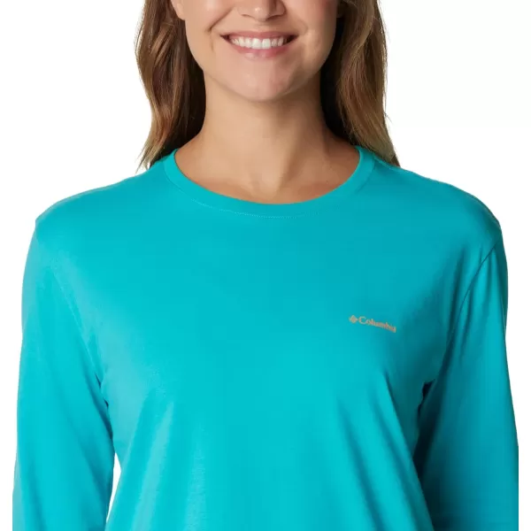 Columbia Women's North Cascades Back Graphic Long Sleeve Tee