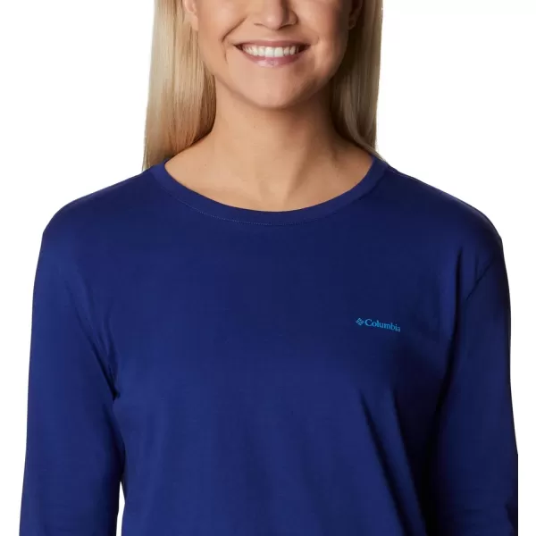 Columbia Women's North Cascades Back Graphic Long Sleeve Tee