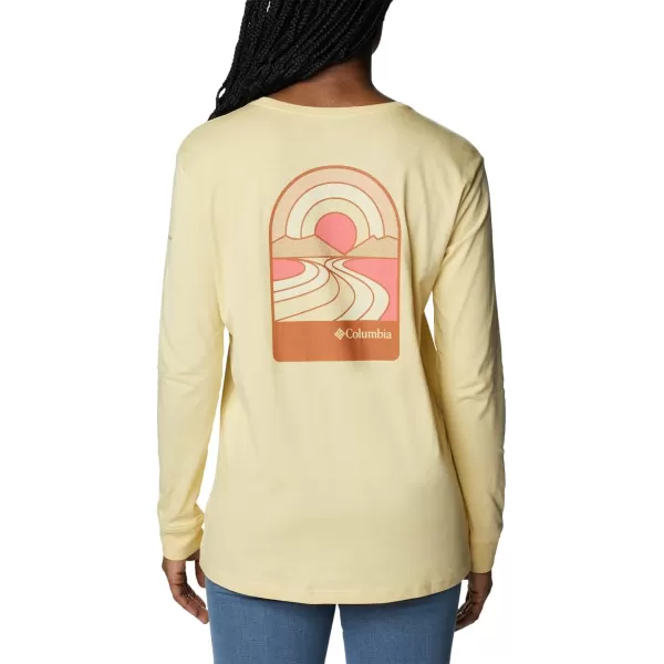 Columbia Women's North Cascades Back Graphic Long Sleeve Tee
