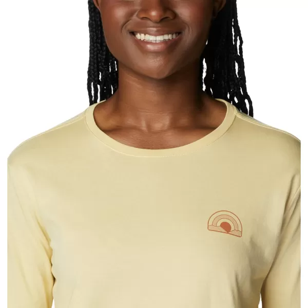Columbia Women's North Cascades Back Graphic Long Sleeve Tee