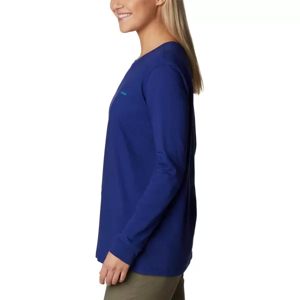 Columbia Women's North Cascades Back Graphic Long Sleeve Tee