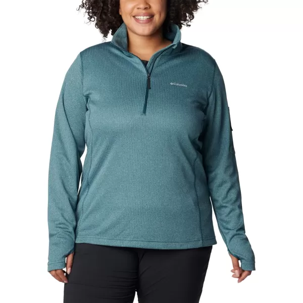 Columbia Women's Park View Grid Fleece Half Zip
